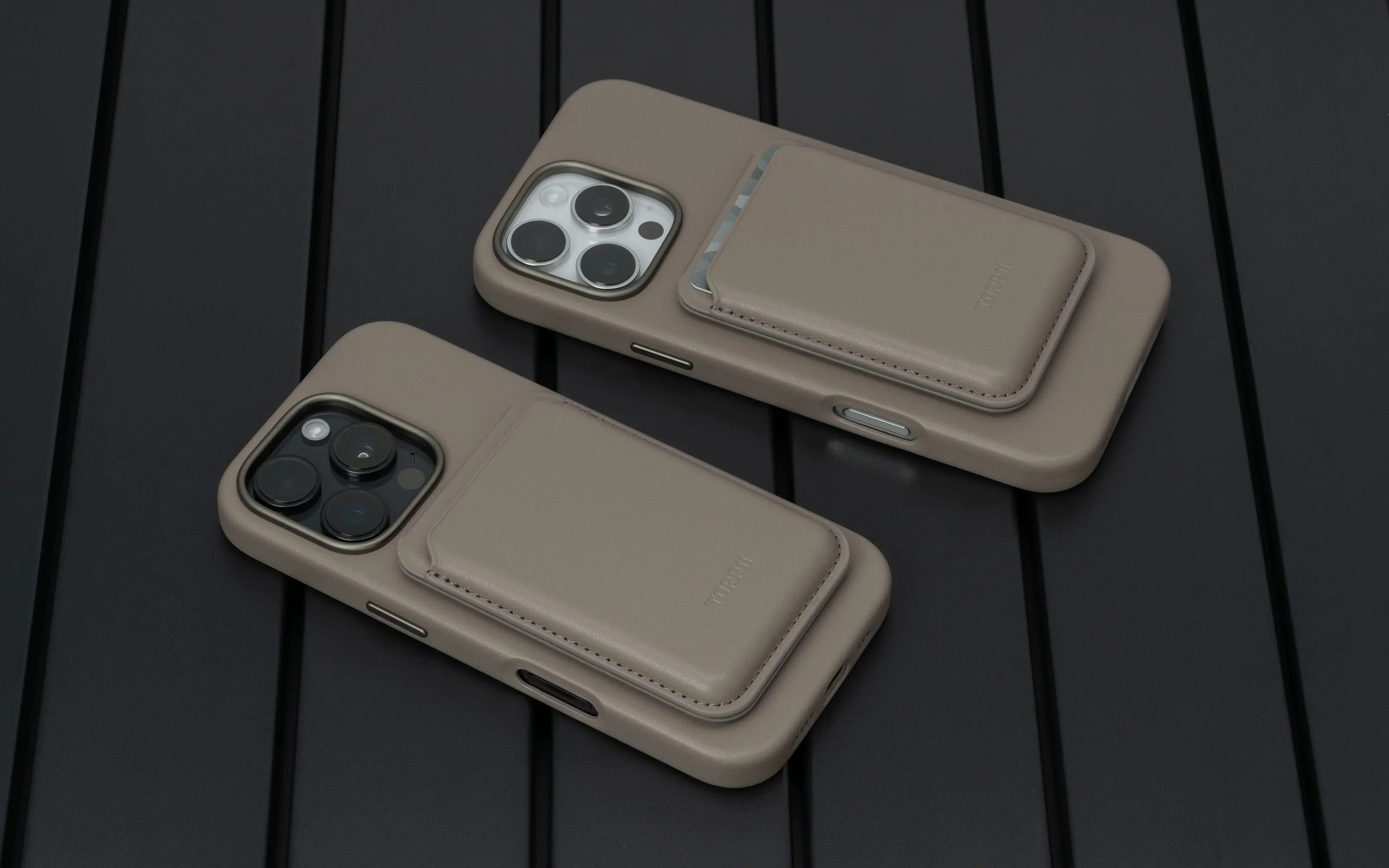 iPhone 16 Pro Max Torrii Koala MagSafe Case + Wallet Stand - Slate Gray - Tashqila iPhone 16 Pro Max Torrii Koala MagSafe Case + Wallet Stand - Slate Gray - Tashqila